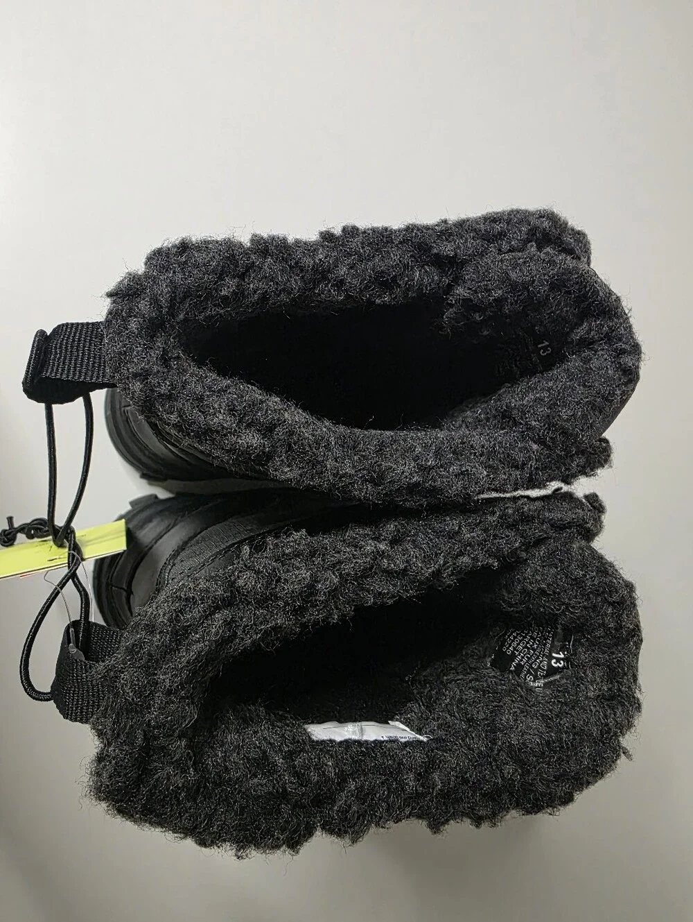 NWT All In Motion Boys Size 13 Black Skylar Waterproof Boots